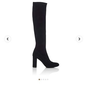 BARNEYS NEW YORK Suede Over The Knee Boots 37 1/2